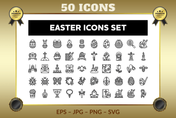 Easter Outline Dots Icons: A Seller’s Practical Review for Digital & Merch Product Creation