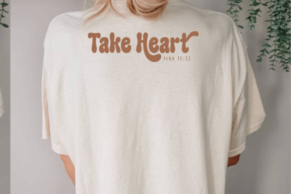 Take Heart SVG: A Thoughtful Design for Christian-Themed Branding and Crafts